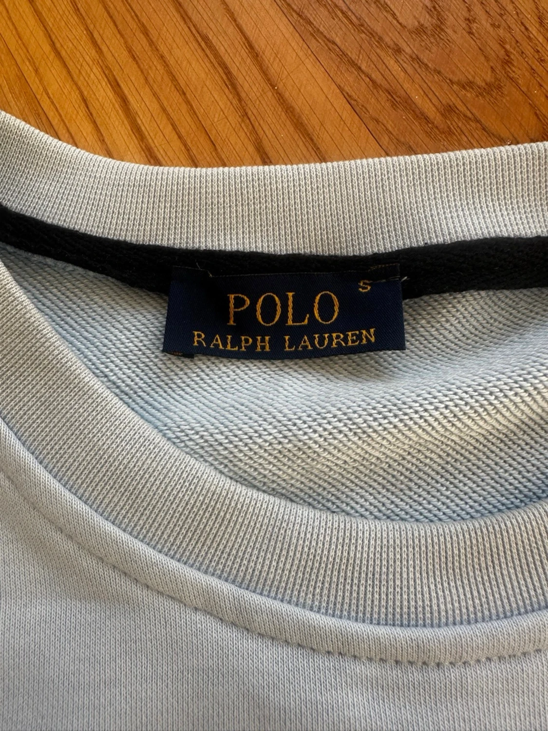 Ljusblå sweatshirt från Polo Ralph Lauren - 1