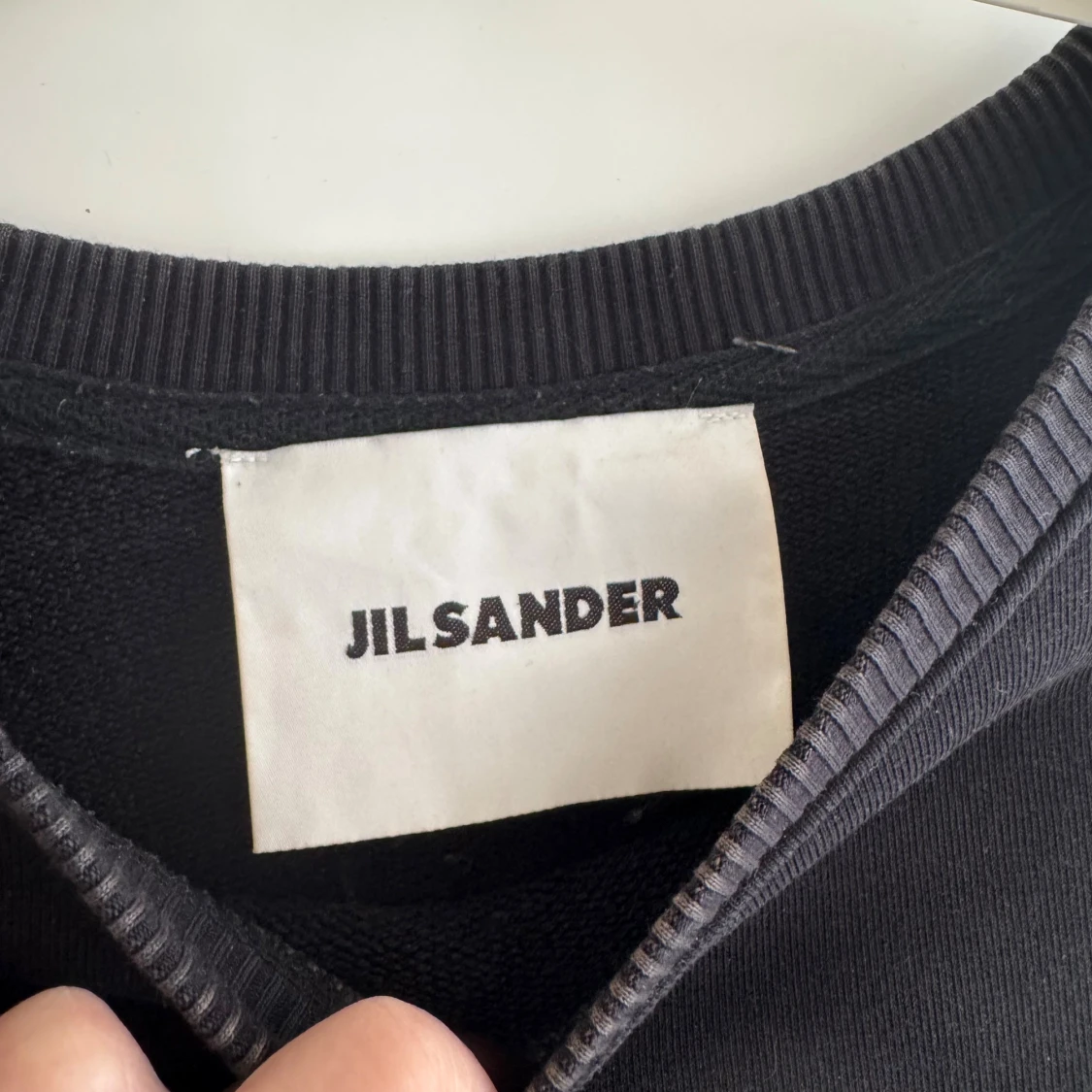 Svart sweatshirt från Jil Sander - 2