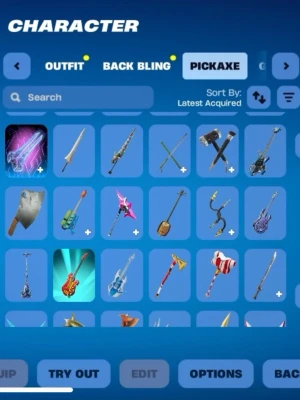 Fortnite konto  - Ett fortnite konto med helt okej skins hör av er för mer frågor 