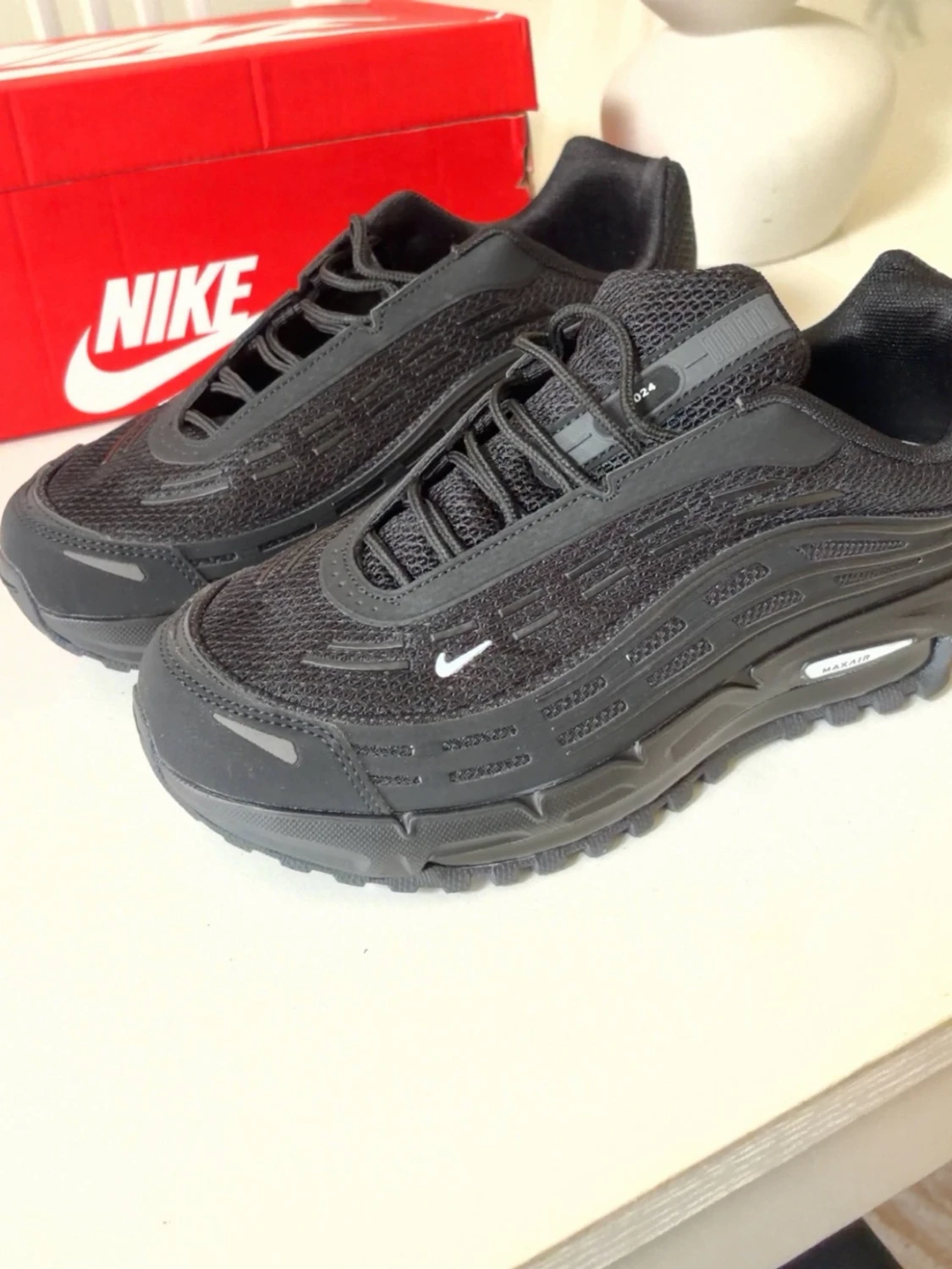Nike Air Max 97 helsvarta sneakers - 3