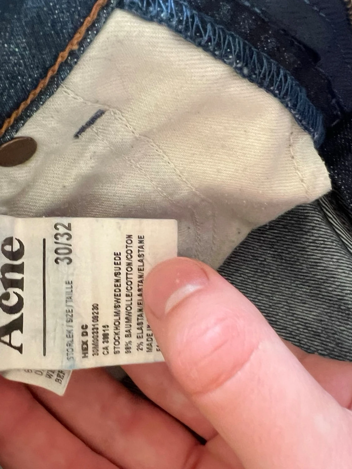 Blå jeans från Acne Studios - 3