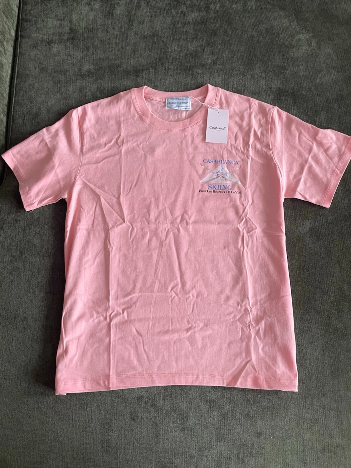 Rosa t-shirt från Casablanca