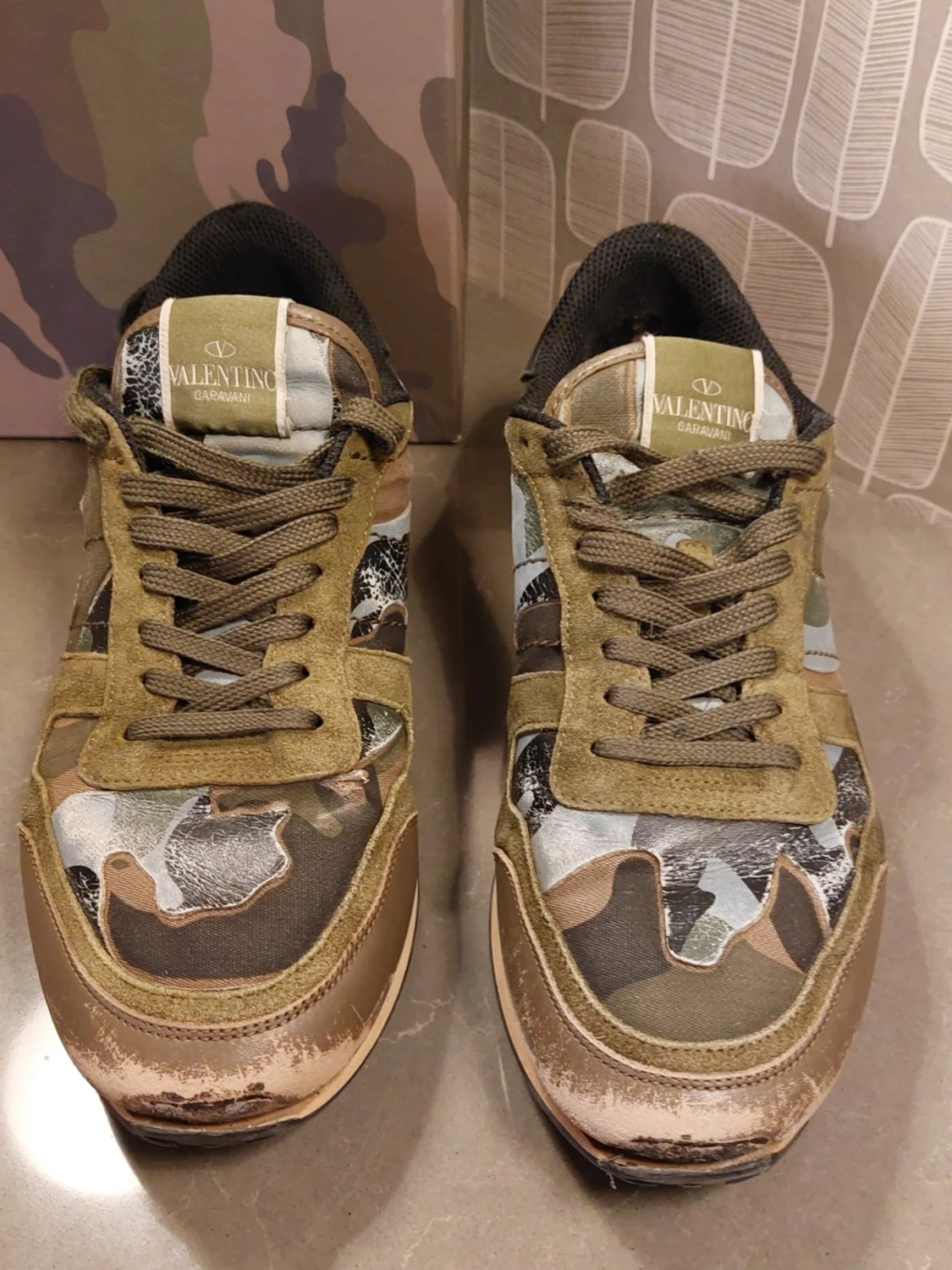 Camo sneakers strl.41  - 1