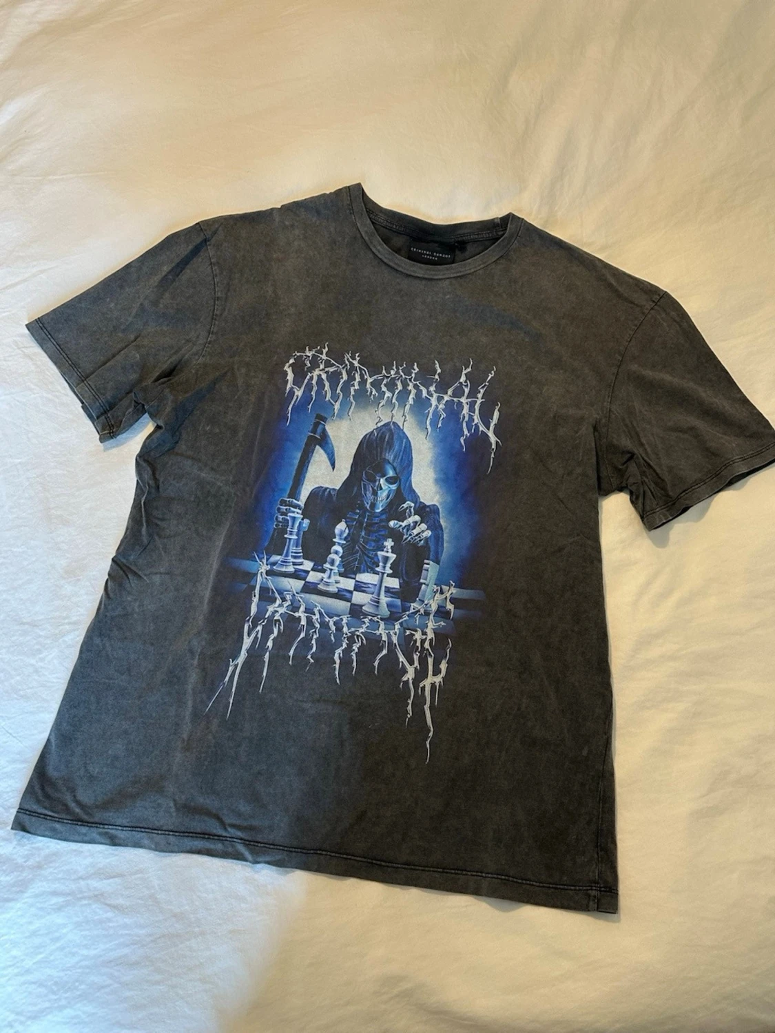 Svart vintage t-shirt