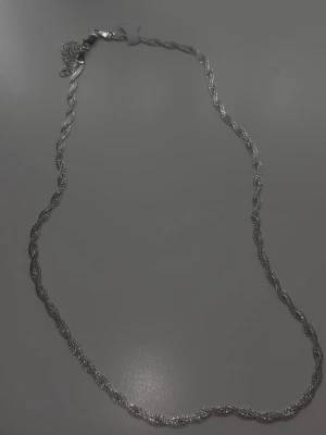 Äkta silver halsband  - Äkta silver halsband. Aldrigt använt, helt nytt. Jätte fin och enkel halsband. ( pris kan alltid diskuteras)🤍