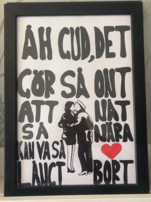 Håkan poster - Snygg Håkan Hellström poster!! Målad av mig, ramen ingår inte🫰🏻