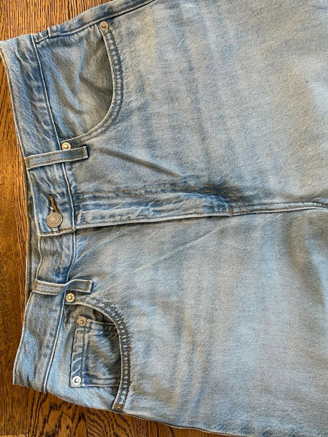 Ljusblå Levi's jeans - High loose taper  - 5