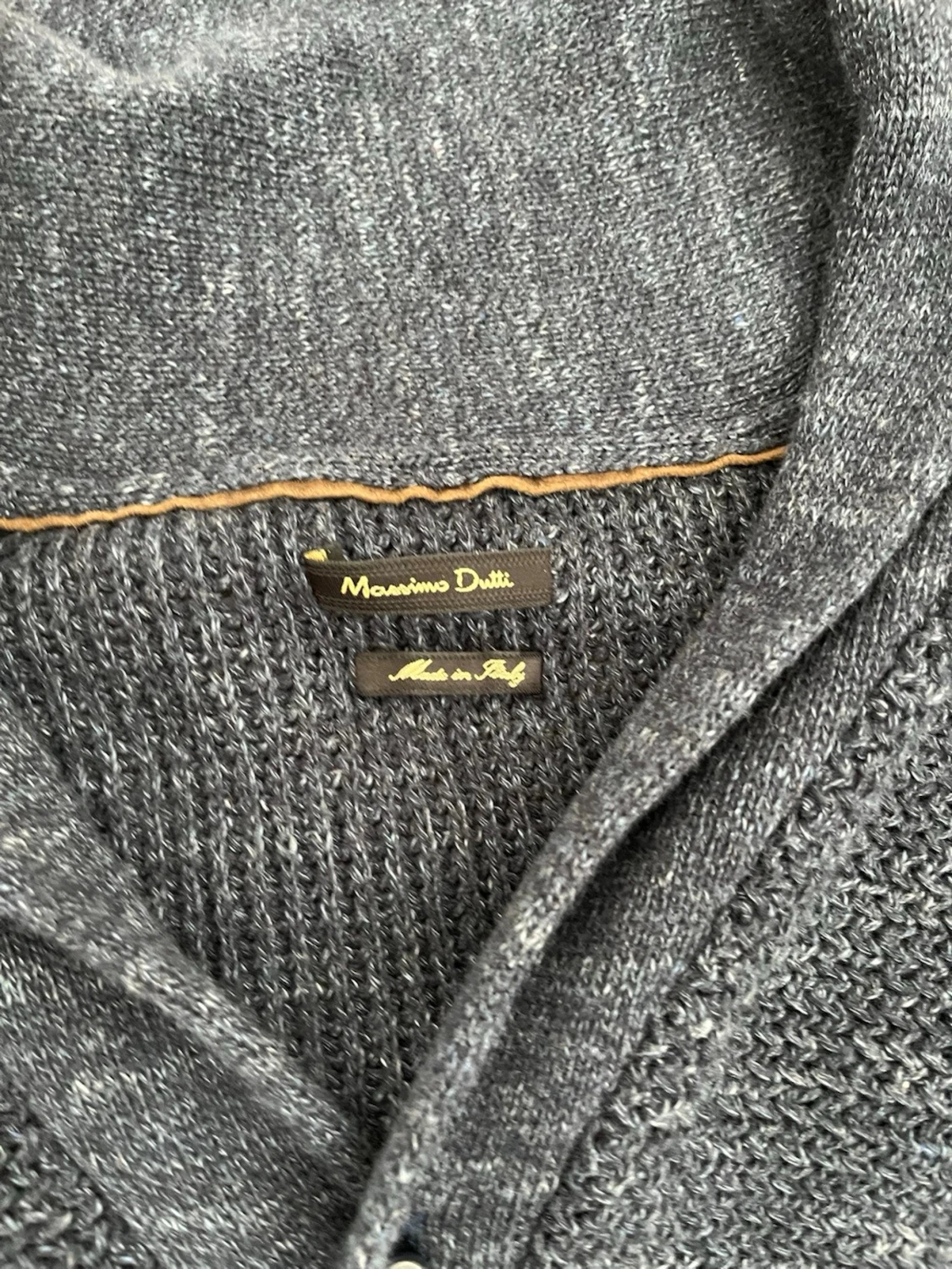 Mörkgrå kofta från Massimo Dutti - 1