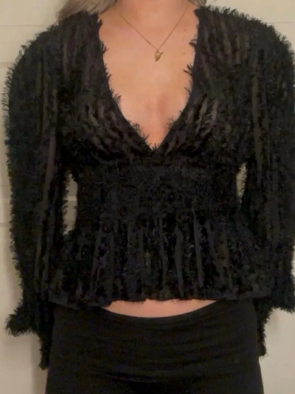 Svart blus nakd - 2