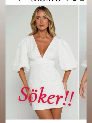 Söker showpo klänning - Söker denna klänning från showpo i storlek 36/UK8, kan tänka mig betala max 1000kr. Hör av dig om du har denna!