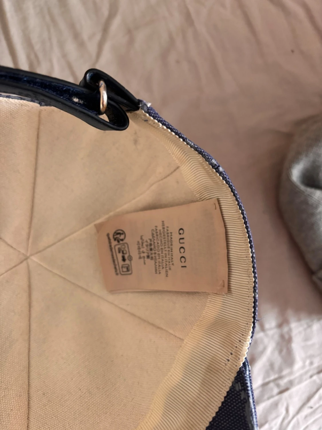 Blå GG-monogram keps från Gucci - 4