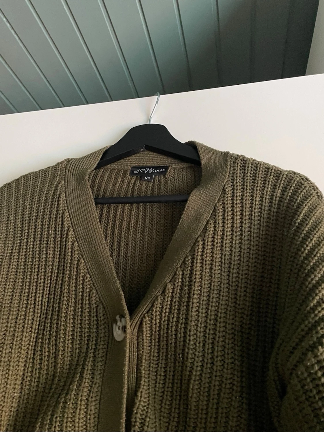 Olivgrön kofta från Xoxo friends - 1