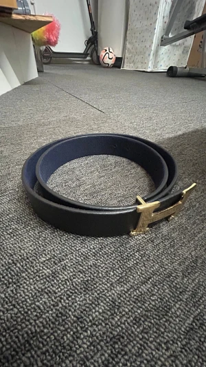 Svart guld belte - Svart belte