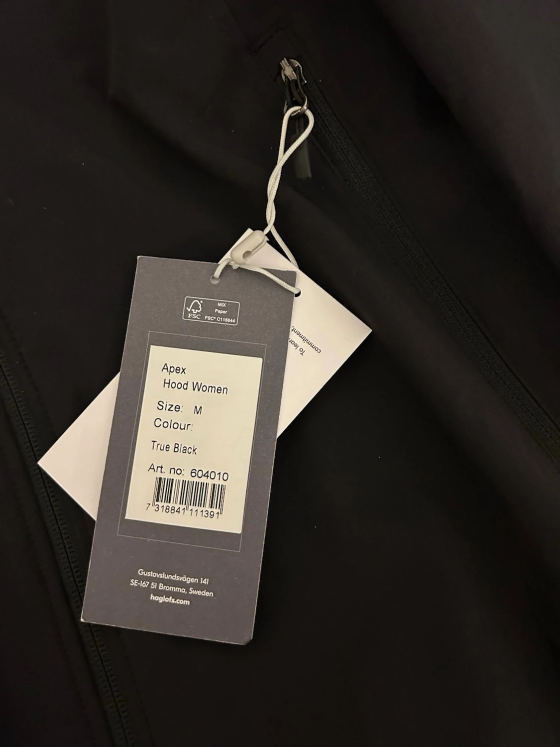 Svart vindjacka från Haglöfs - 2