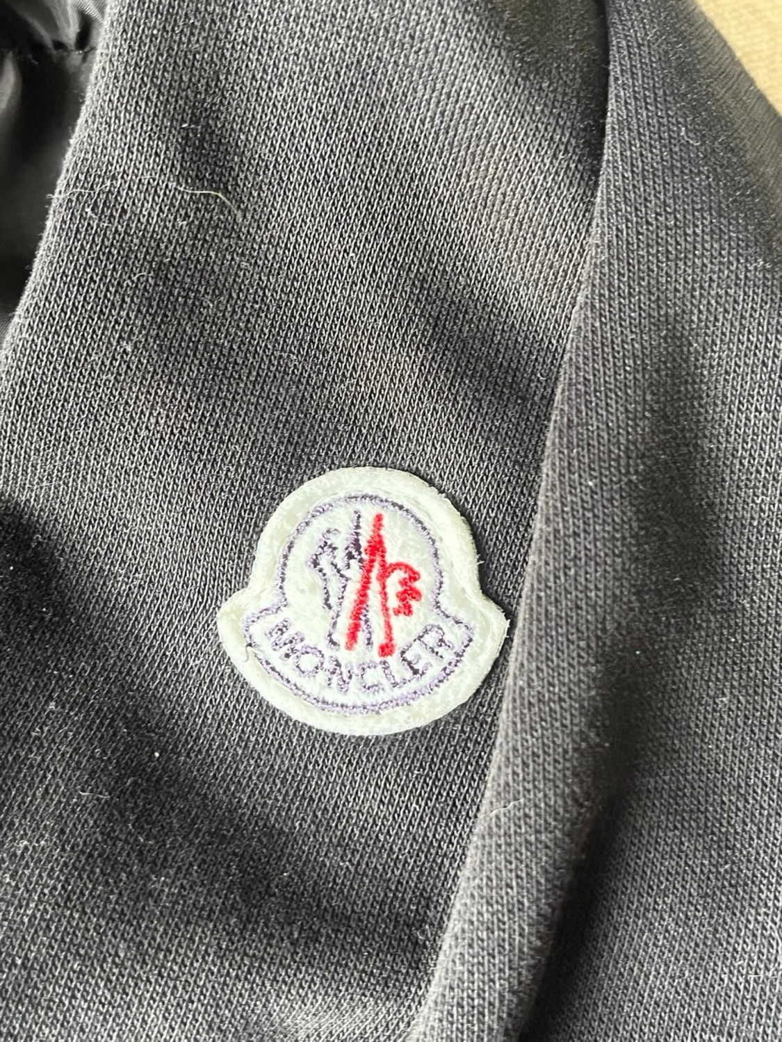 Svart moncler cardigan  - 2