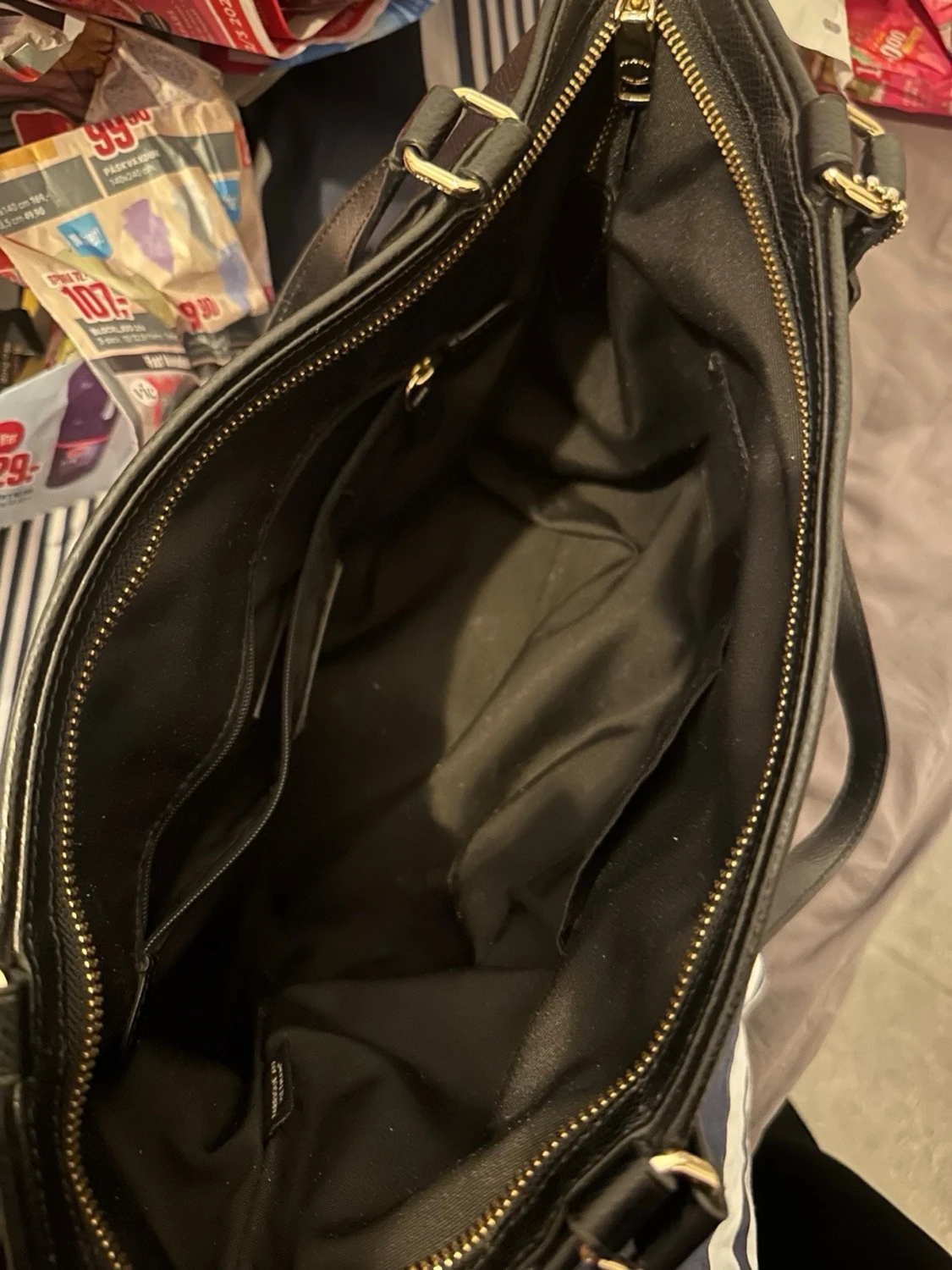 Svart handväska från Coach - 6