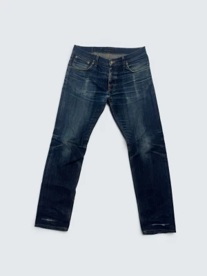 Nudie Jeans Steady Eddie (Selvedge) - Skick: 7/10, defekter finns men har reparerats. | Ingår: endast jeansen. | Nypris: +- 3000 SEK.