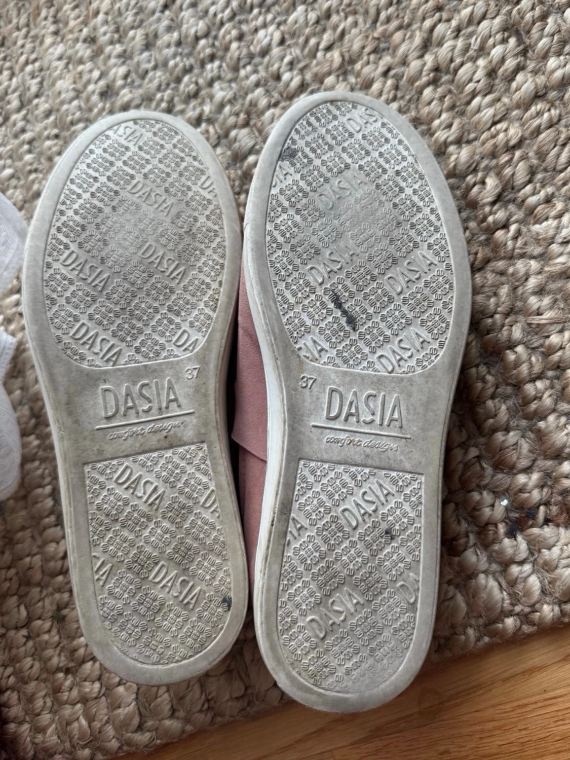 Rosa loafers med knut från Duffy - 2