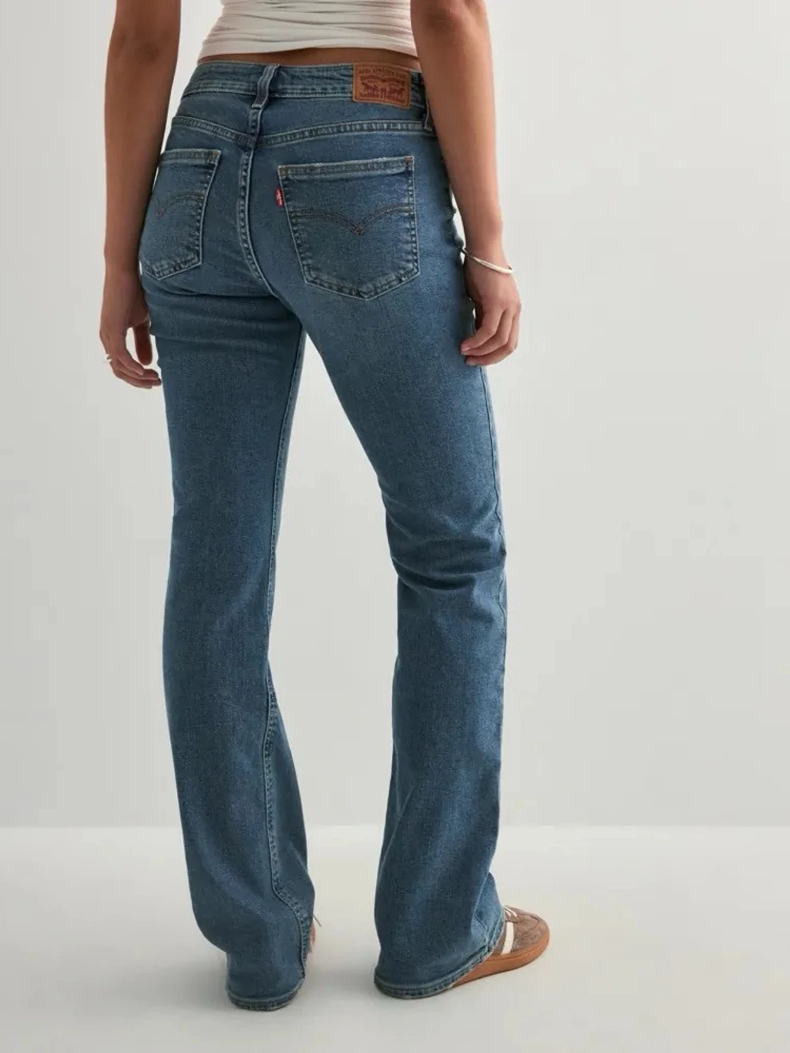 Levi's blå bootcut jeans