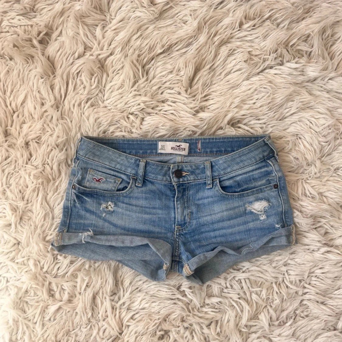 U1 Superlågmidjade hollister jeansshorts 