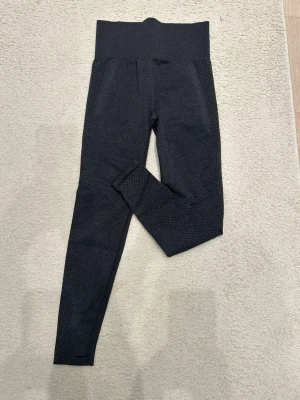 Mörkgrå seamless leggings - Träningstights