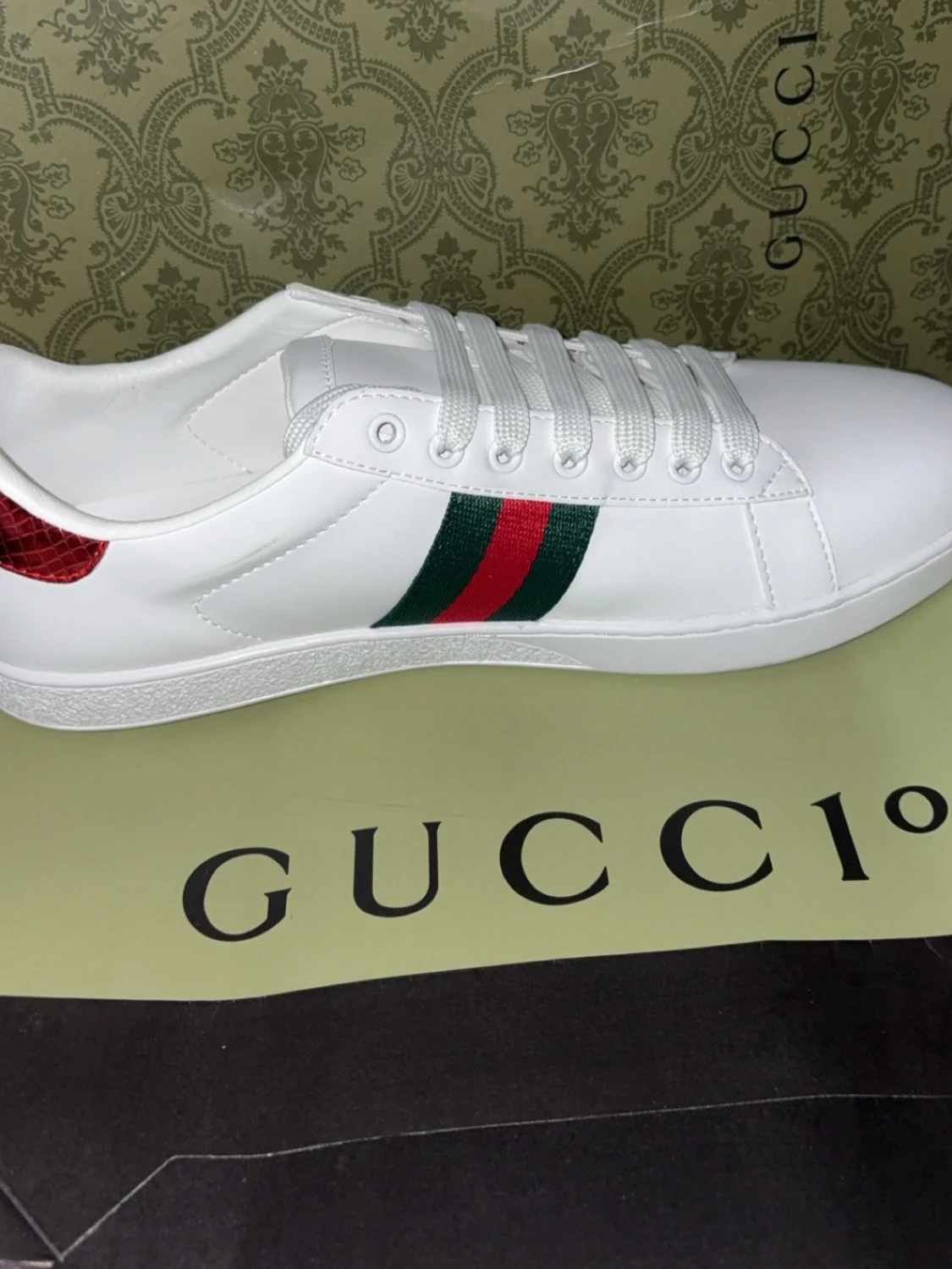 Gucci vita sneakers med orm - 2