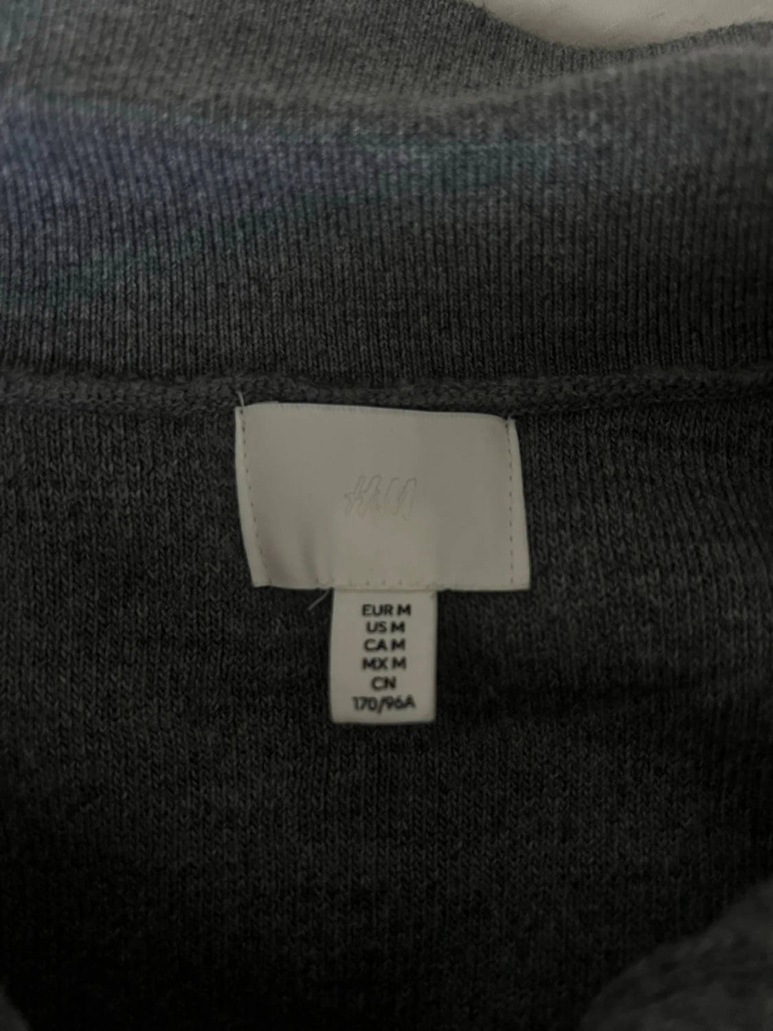 Grå långärmad tröja med krage H&M - 3