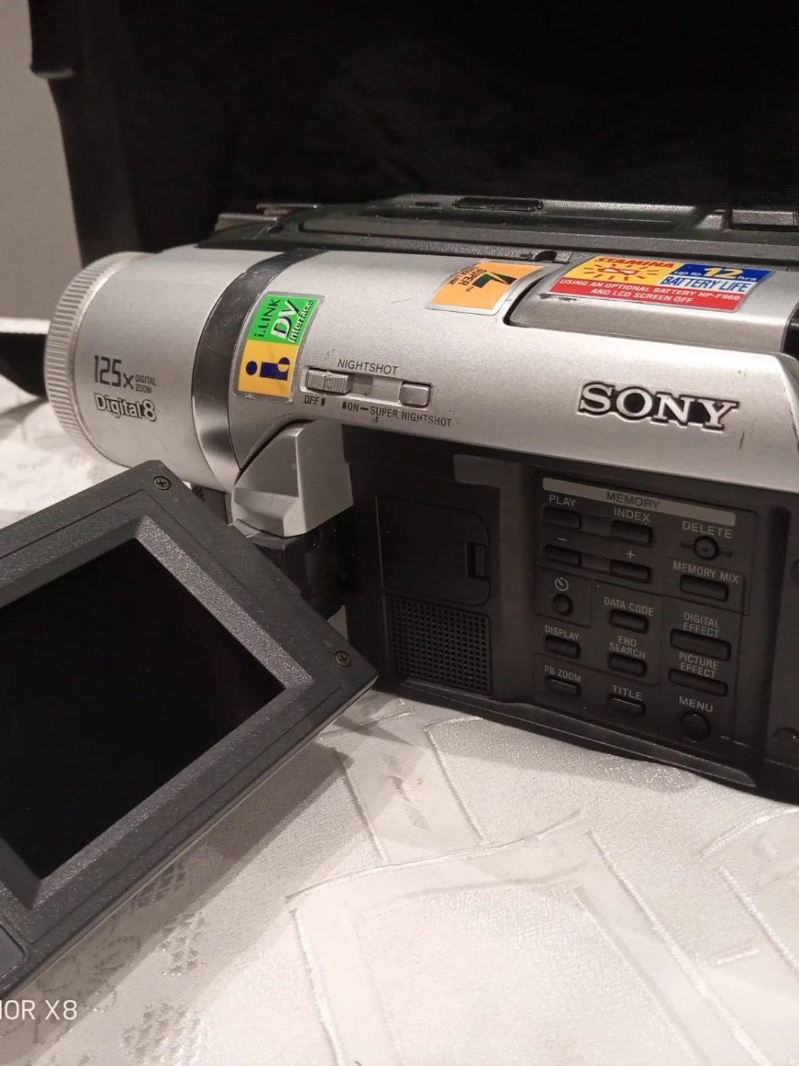 Sony DCR-TRV230E Digital8 för HI8-BAND OCH VIDEO8 videokamera - 1