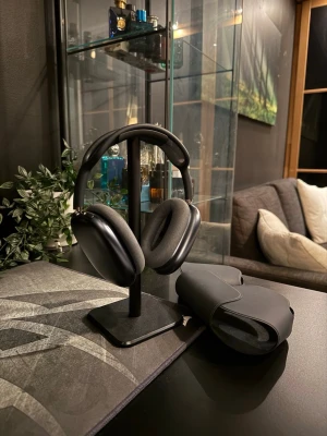 AirPods Max 2024 USB-C - Hej. Säljer nu mina AirPods Max från 2024 i färgen midnight black. Dom är gen 2 och har USB-C. Stället och caset ingår. Självklart äkta och kvitto finns.                                     Hör av dig vid frågor.