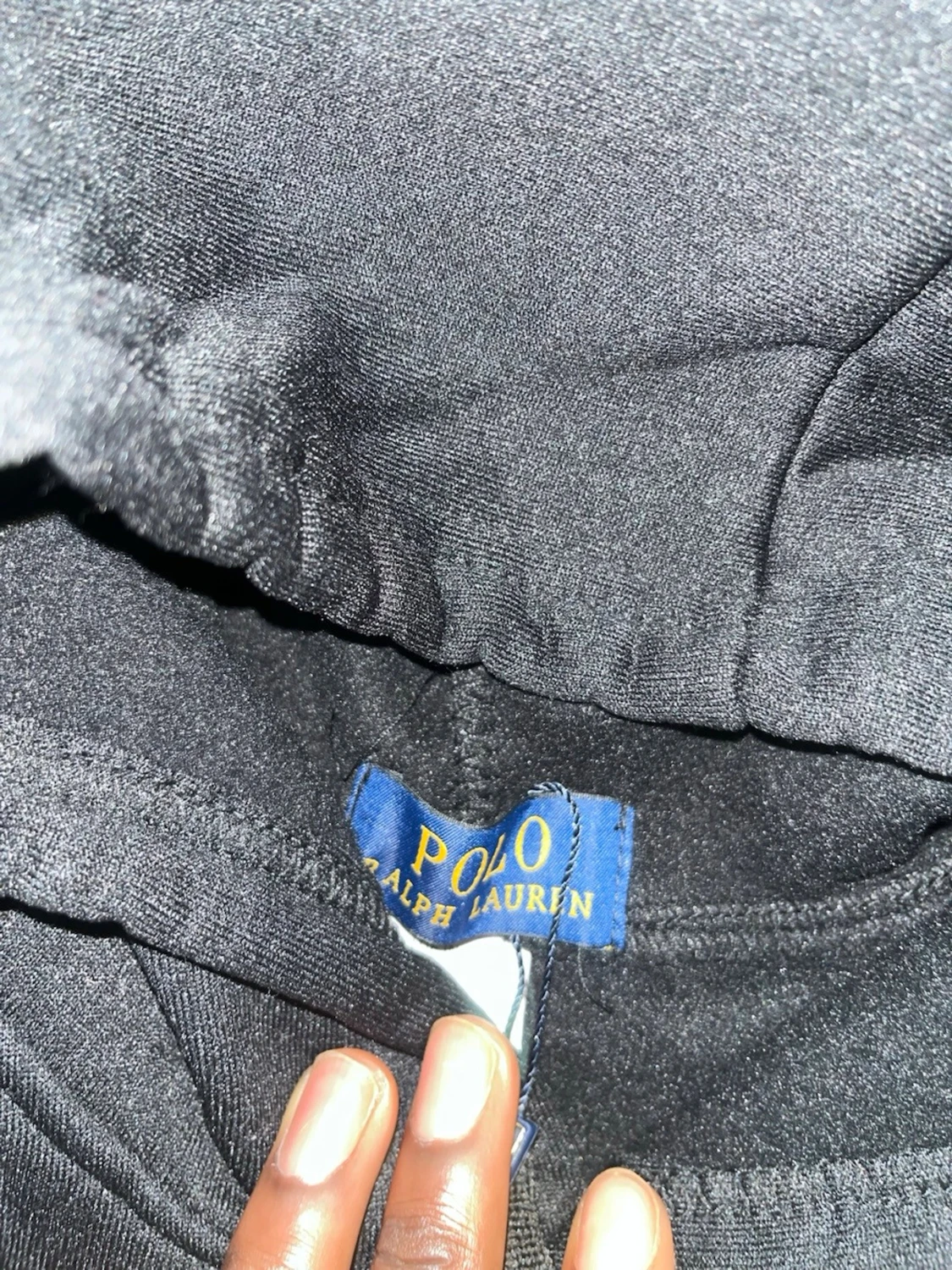 Svart hoodie från Polo Ralph Lauren - 1