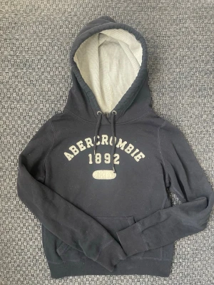 Abercrombie & fitch vintage 2000s hoodie (sällsynt) - Säljer nu denna sjukt snygga vintage 2000s hoodie från Abercrombie & fitch. Passar perfekt till allt och är både varm och bekväm😊 Storlek M men passar S bättre🙌 Säljs ej längre och är därav mycket eftertraktad 🤝 Skriv vid funderingar 📲