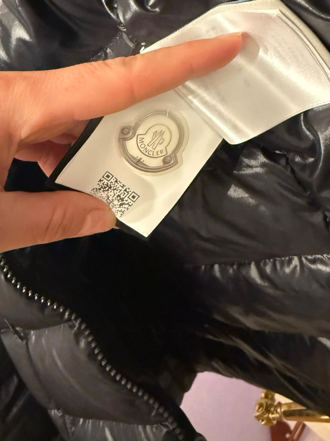 Svart dunjacka från Moncler - 6