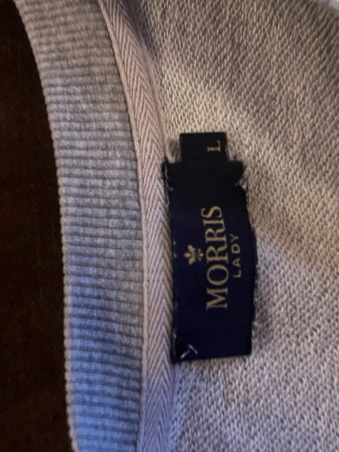 Grå sweatshirt från Morris Lady - 1