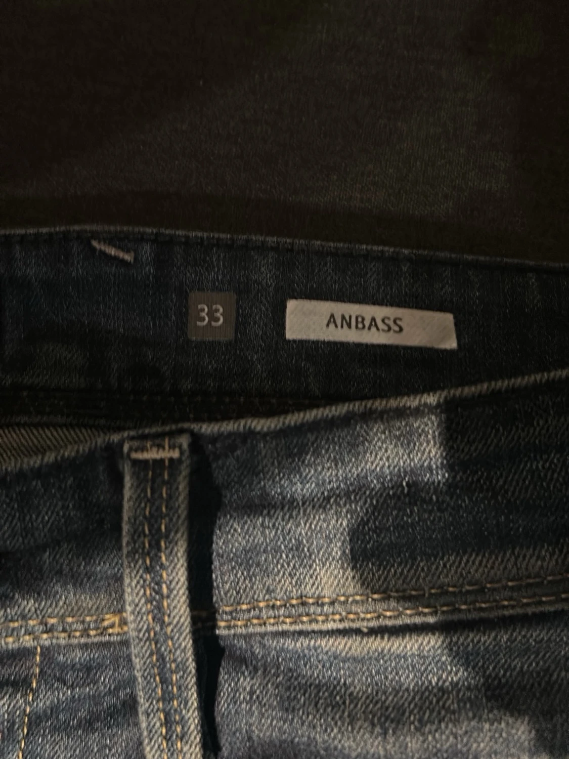Blåa Replay Anbass jeans herr - 1
