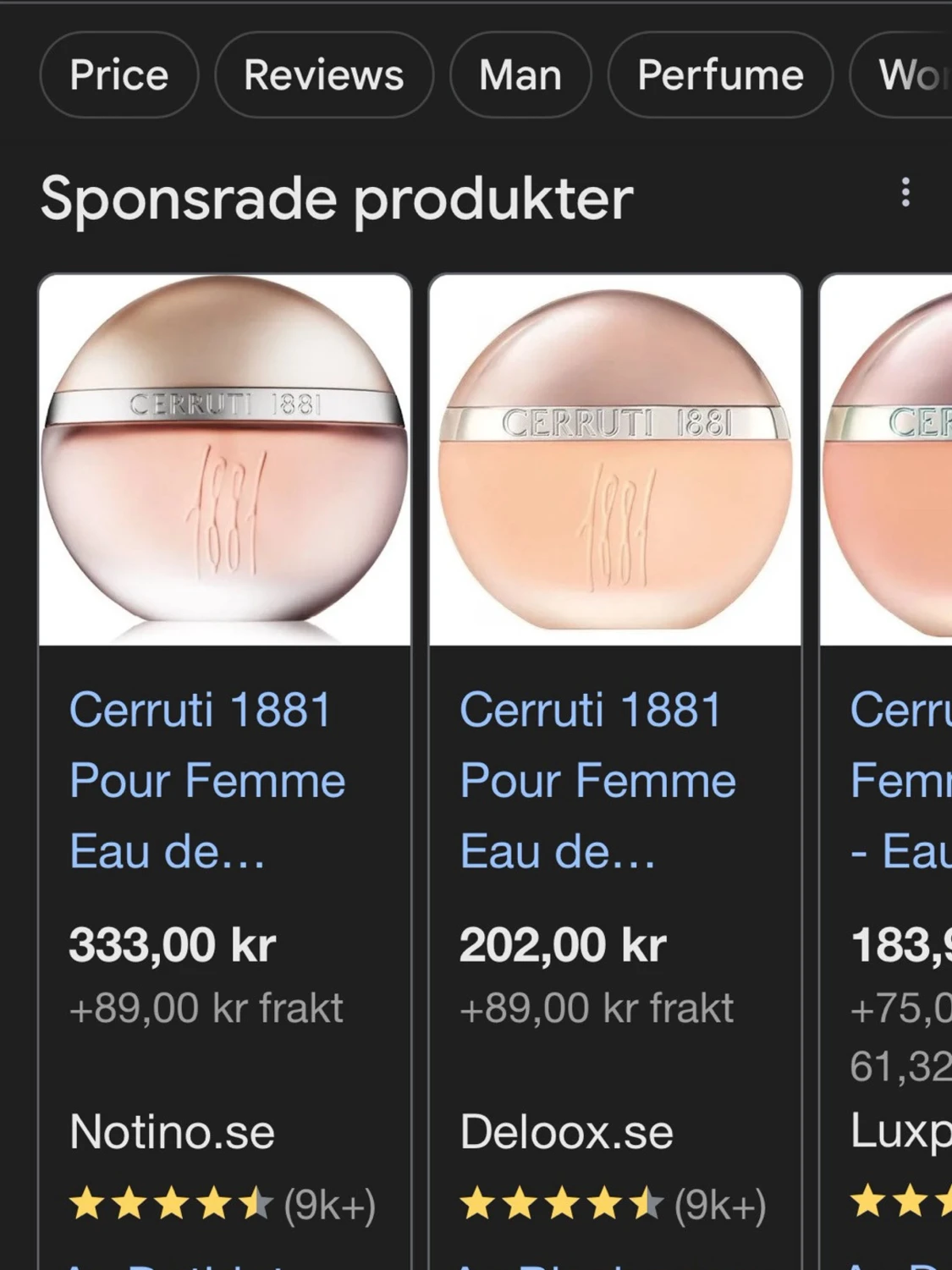 Cerruti 1881 Pour Femme Eau de Toilette - 1