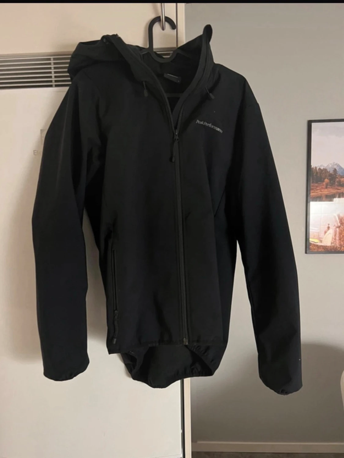 Svart vindjacka Peak Performance M