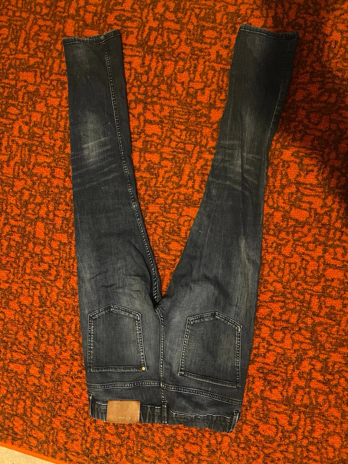 Mörkblå skinny jeans EXTREME FLEX - 2