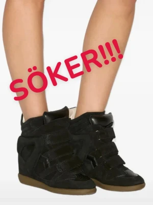Isabel Marant wedge sneakers - !!!SÖKER!!!   Söker ett par svarta (andra färger funkar också) till ett okej pris i storlek 41!