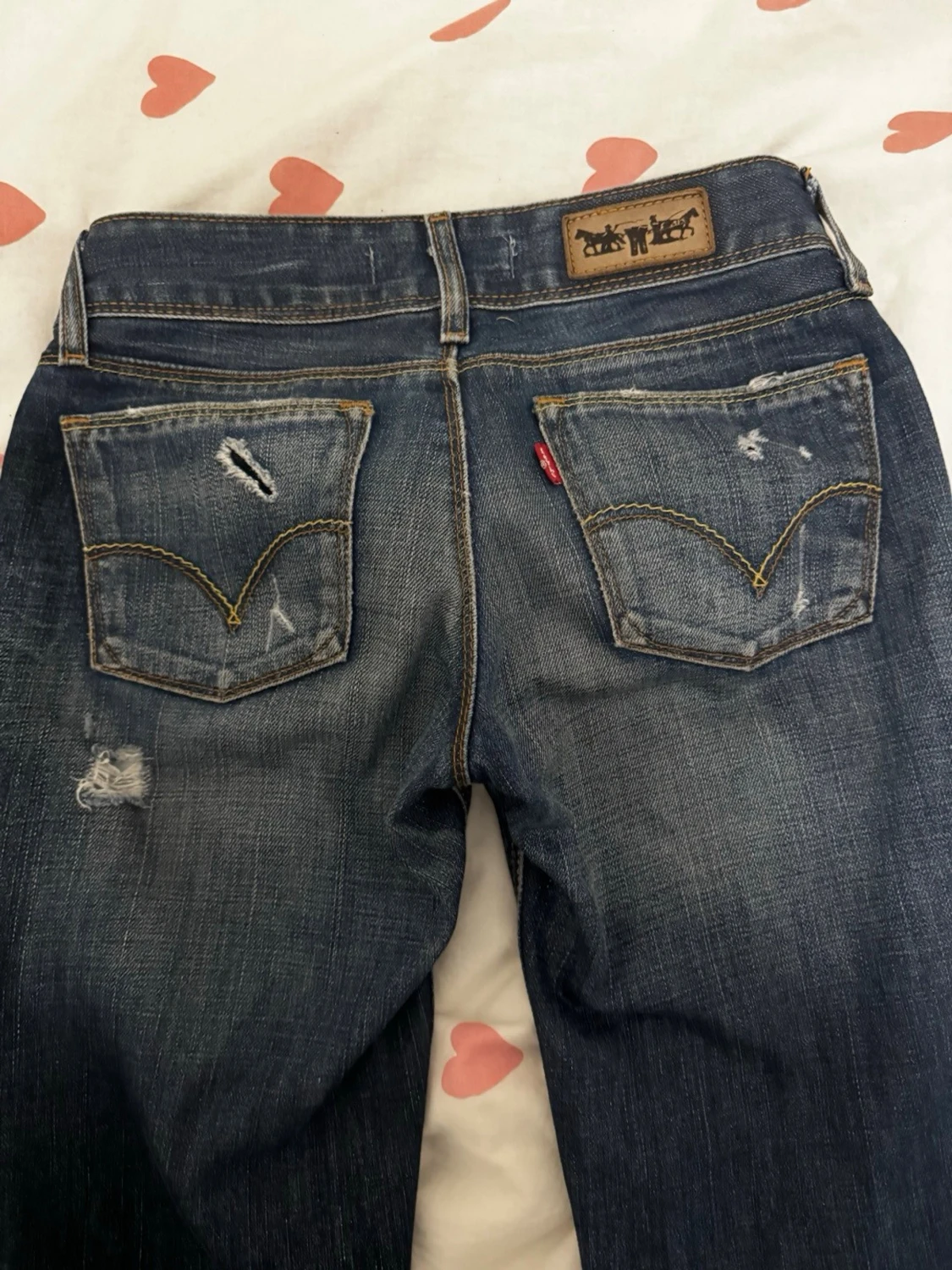 Lågmidjade jeans - 1