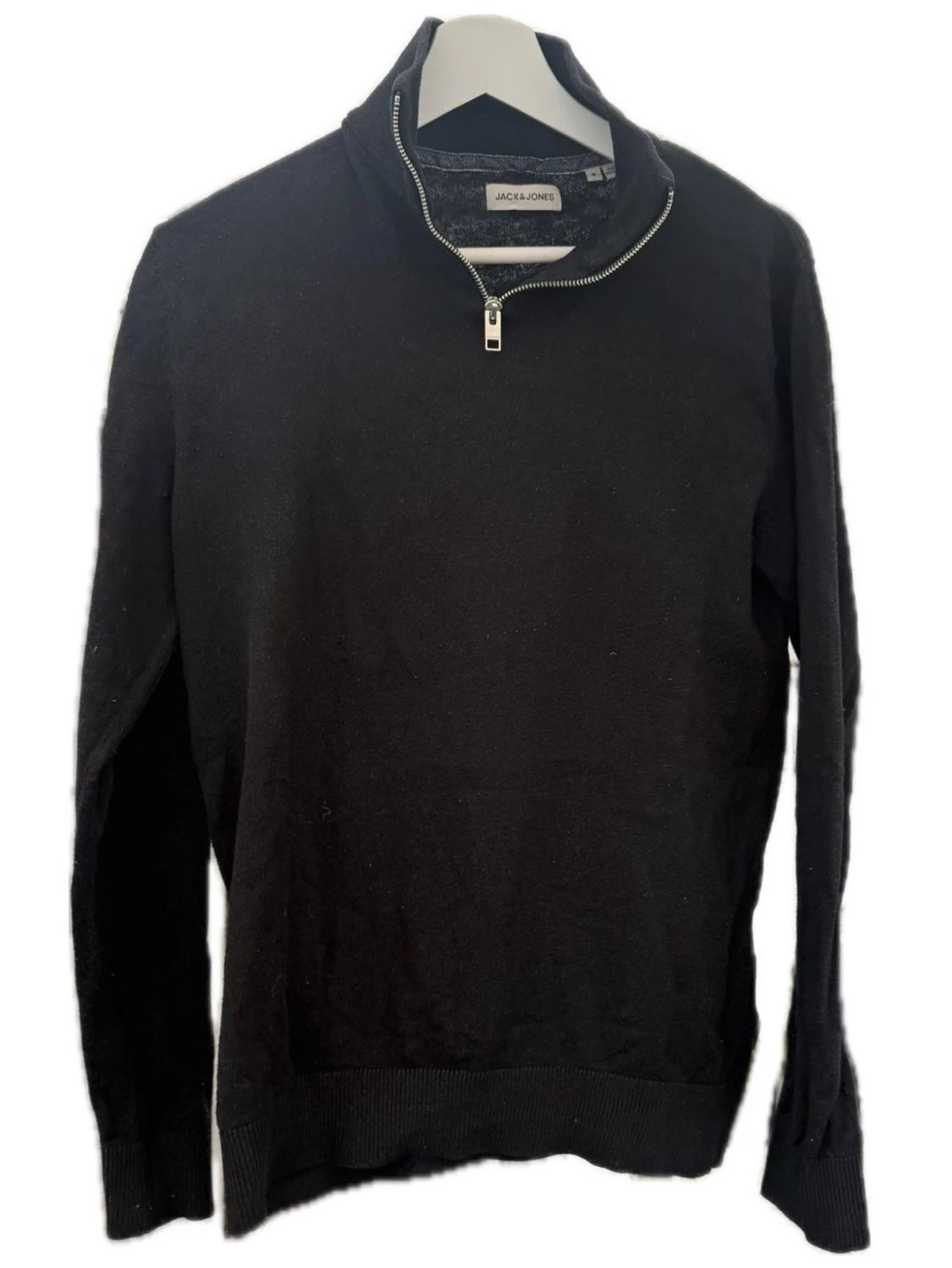 Svart halvzip-tröja Jack & Jones - 1