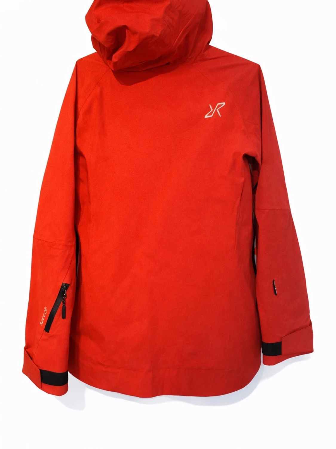 Röd vindjacka från Revolutionrace med huva - 1