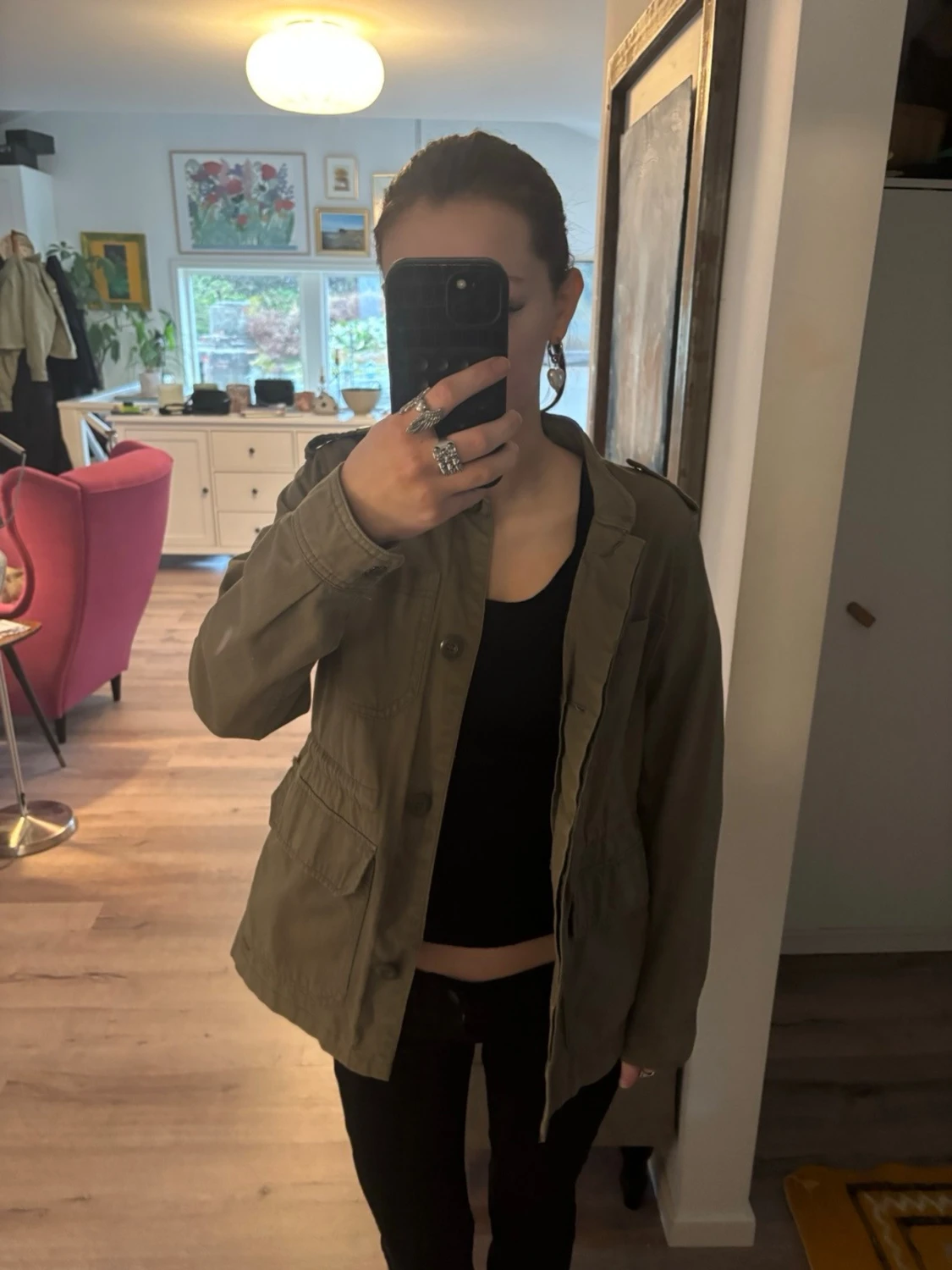 Grön jacka från Only 