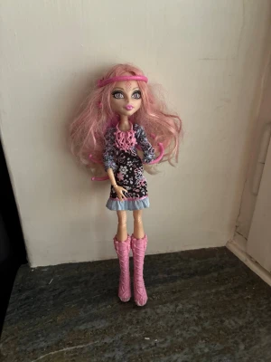 Monster High - Fin docka med alla accessoarer men saknar en arm