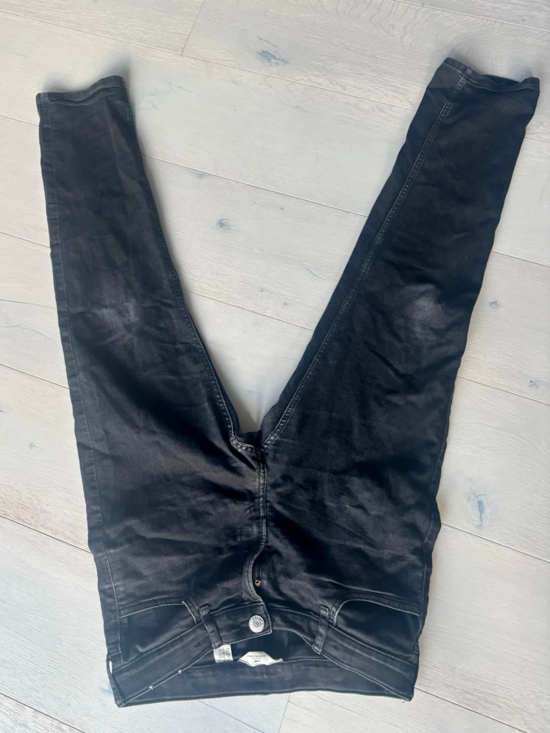 Svarta skinny jeans med stretch