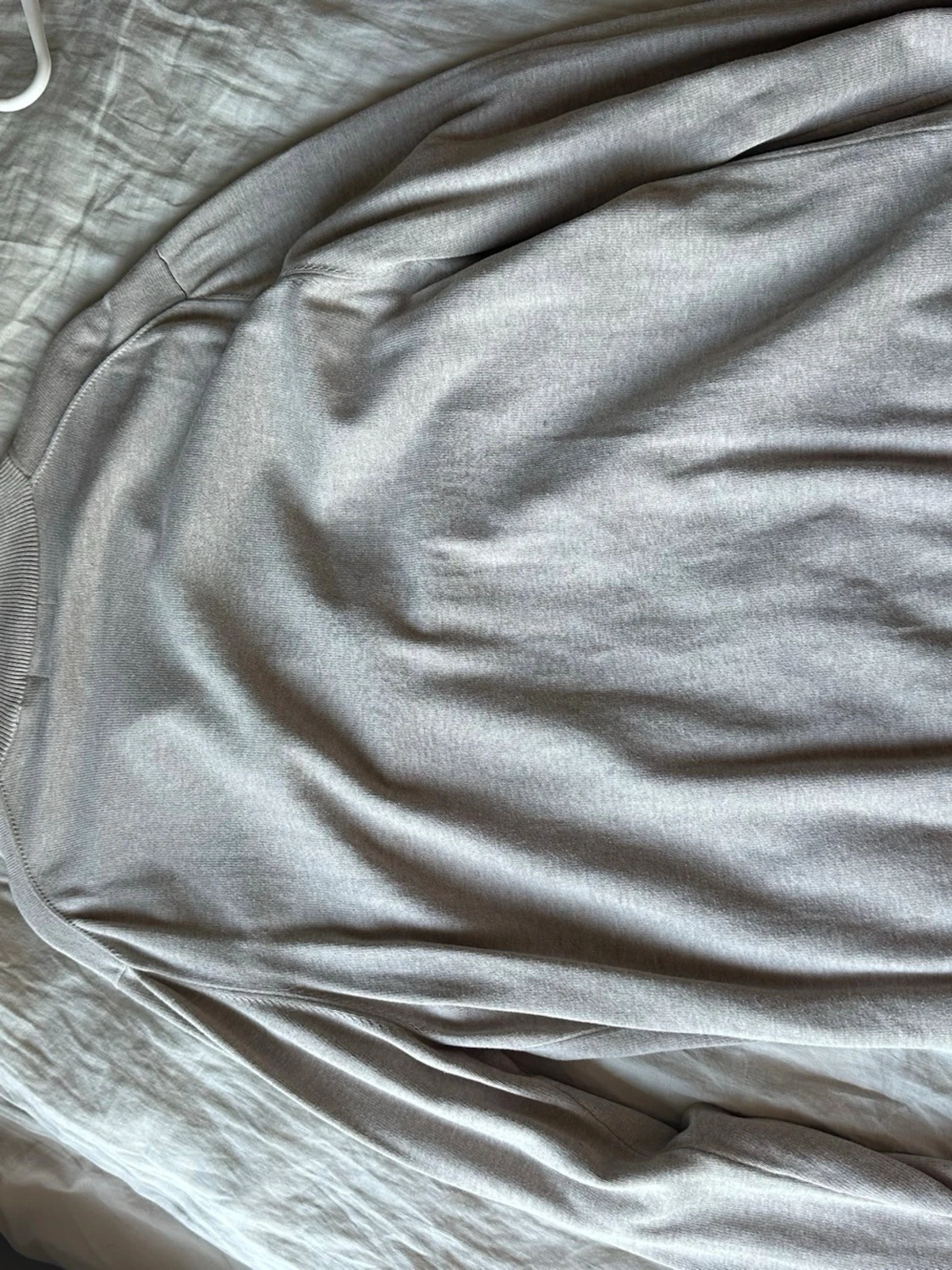 Beige halvzip tröja i bomull - 3