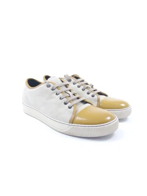 Lanvin Toe Cap Sneakers  - •The Shoes has been gently used and is in very good condition, comes with dustbag •Size: 44 •Color: Beige •Retail price: 5000SEK •Insole: 