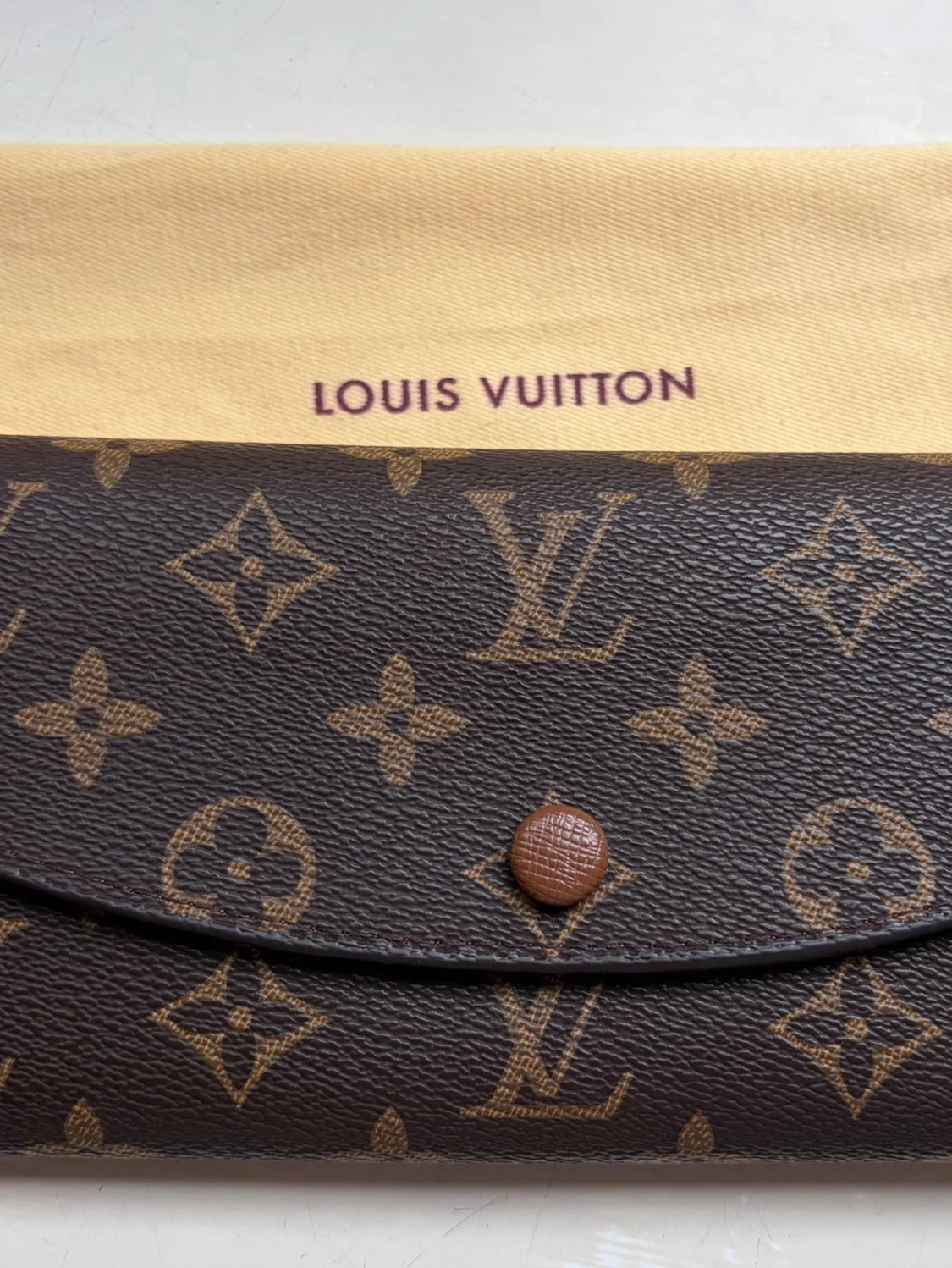Klassisk monogram long wallet / crossbody - 1