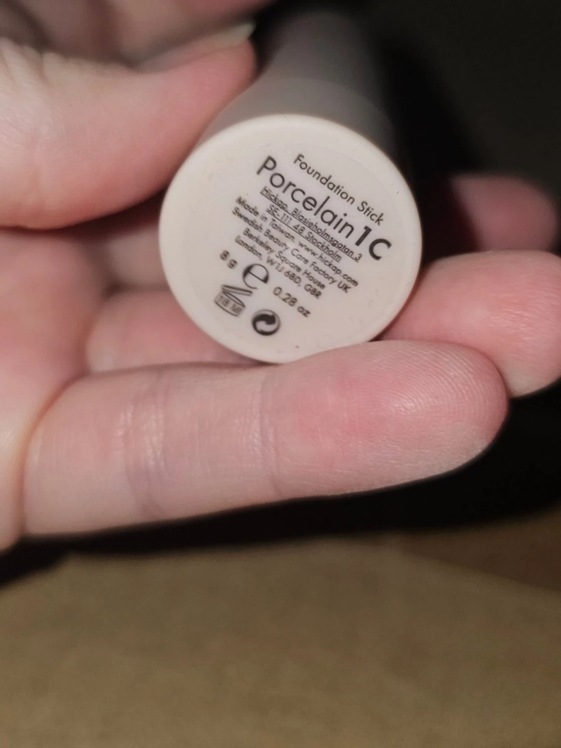 Hickap Foundation Stick Porcelain 1C