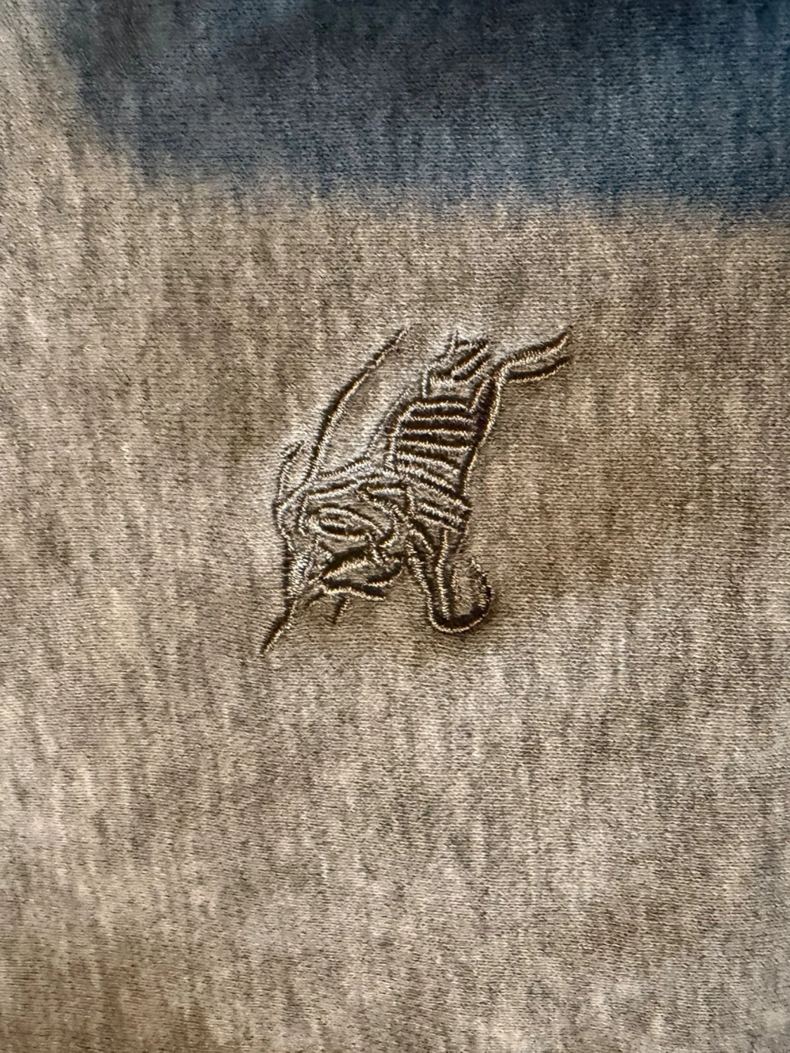 Grå zip hoodie från Burberry - 2
