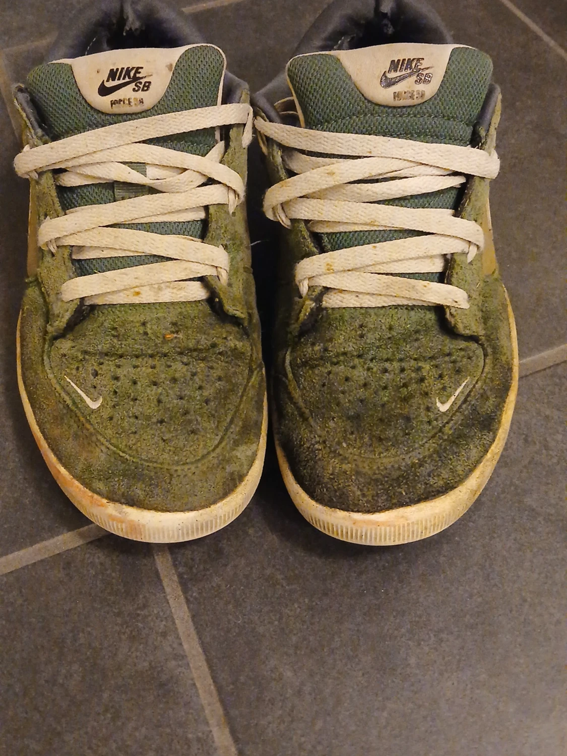 Gröna Nike SB skor